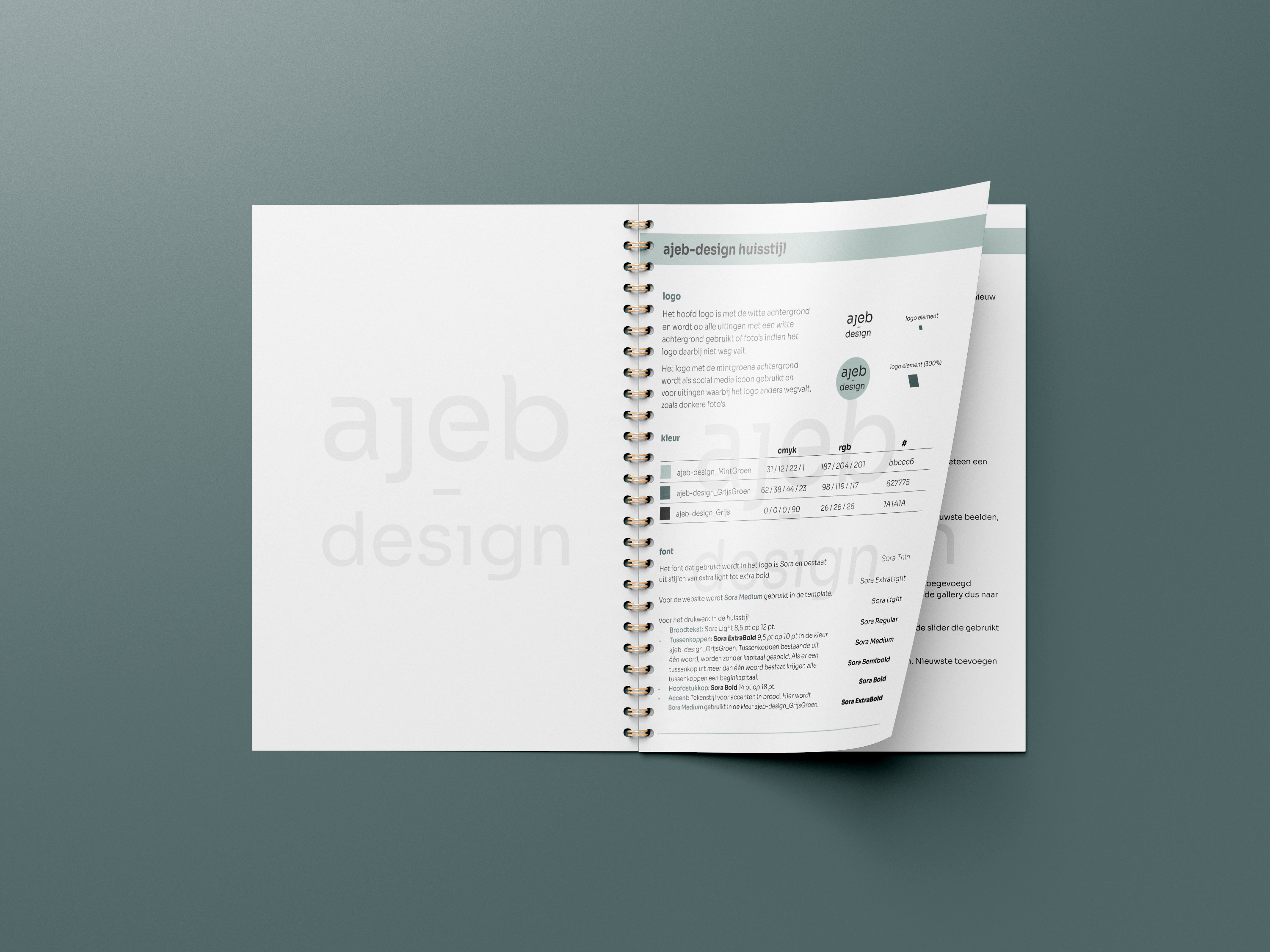 Huisstijlhandboek | ajeb-design